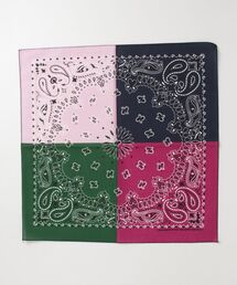 SAWINTO（ソイント）の「THE BANDANNA CO -  QUAD PAISLEY BANDAN（バンダナ/スカーフ）」