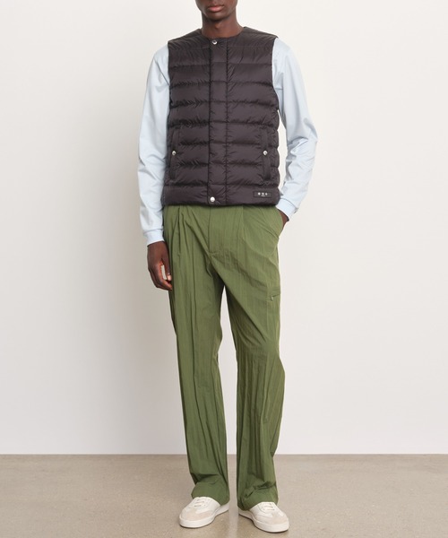 TATRAS(タトラス)の「TATRAS(タトラス) SALONICCO サロニカ(ダウンベスト・メンズ・ライトグレー/イエロー/サックスブルー/ブラック・3/2/4/1)」の7枚目の写真