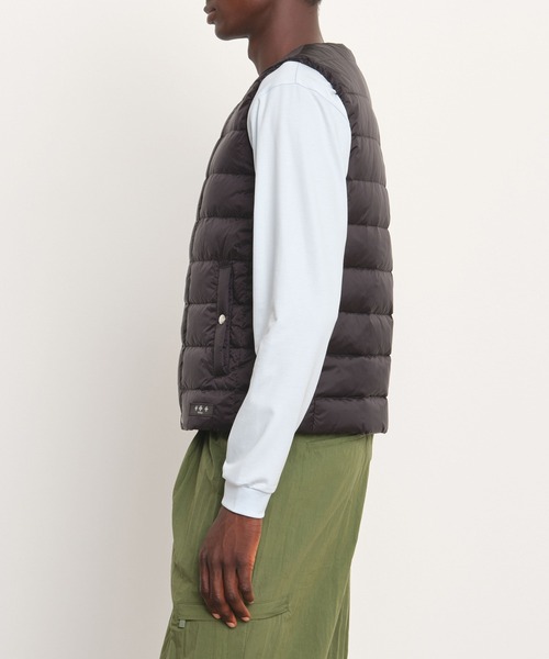 TATRAS(タトラス)の「TATRAS(タトラス) SALONICCO サロニカ(ダウンベスト・メンズ・ライトグレー/イエロー/サックスブルー/ブラック・3/2/4/1)」の5枚目の写真