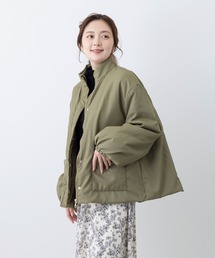 MARAI（マーライ）の「スタンドカラーブルゾンジャケット 撥水 花粉リリース加工（ブルゾン）」