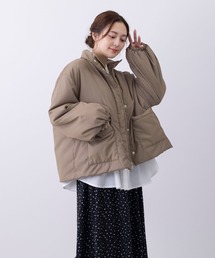 MARAI（マーライ）の「スタンドカラーブルゾンジャケット 撥水 花粉リリース加工（ブルゾン）」