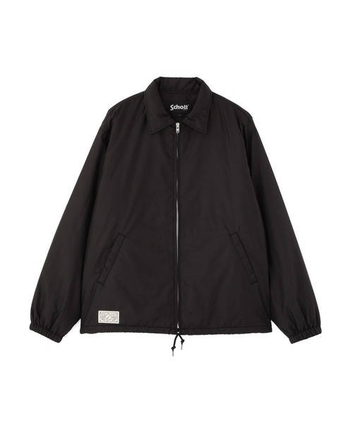 schott(ショット)の「Schott/ショット/ZIP COACH JACKET/ジップコーチジャケット(ナイロンジャケット・メンズ・ブラック・XL/L/M)」の7枚目の写真