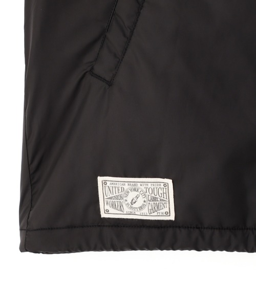 schott(ショット)の「Schott/ショット/ZIP COACH JACKET/ジップコーチジャケット(ナイロンジャケット・メンズ・ブラック・XL/L/M)」の10枚目の写真