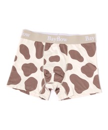 BAYFLOW（ベイフロー）の「アニマル柄ロゴリブアンダーウェア（ボクサーパンツ）」