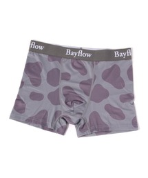 BAYFLOW（ベイフロー）の「アニマル柄ロゴリブアンダーウェア（ボクサーパンツ）」