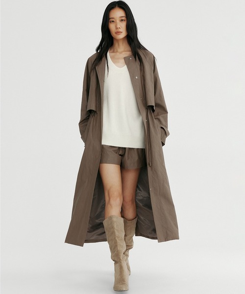 Bie(ビエ)の「シンセティックレザー ショートパンツ(その他パンツ・レディース・ライトイエロー/ブラウン・M/S/L)」の19枚目の写真