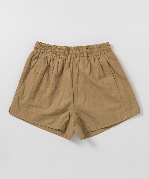 Bie(ビエ)の「シンセティックレザー ショートパンツ(その他パンツ・レディース・ライトイエロー/ブラウン・M/S/L)」の22枚目の写真