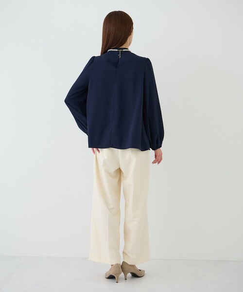 Jayro(ジャイロ)の「ネックレス付きブラウス(シャツ/ブラウス・レディース・ホワイト系その他/ベージュ・M)」の10枚目の写真