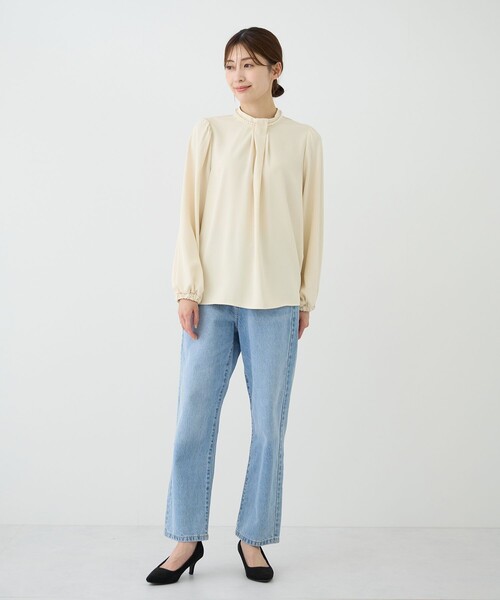 Jayro(ジャイロ)の「ネックレス付きブラウス(シャツ/ブラウス・レディース・ホワイト系その他/ベージュ・M)」の15枚目の写真