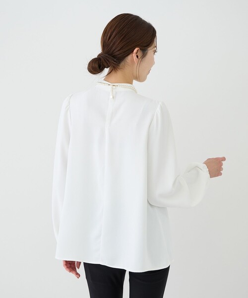 Jayro(ジャイロ)の「ネックレス付きブラウス(シャツ/ブラウス・レディース・ホワイト系その他/ベージュ・M)」の20枚目の写真