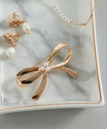 RUIRUE BOUTIQUE（ルイルエブティック）の「リボンブローチ2type（ブローチ/コサージュ）」