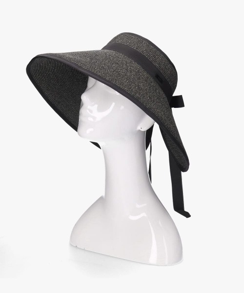 arth(アース)の「arth Rollable Braid Sun Visor / アース(サンバイザー・レディース・ブルー/ブラック・FREE)」の6枚目の写真