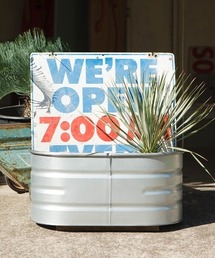 DULTON(�_���g��)��GALVANIZED TANK OVAL S/���J�o�[(�t�����[�x�[�X)