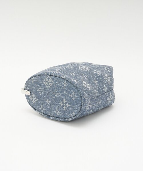 russet（ラシット）の「デニムジャガード3WAY巾着バッグ（ショルダーバッグ・レディース・インディゴブルー・FREE）」の17枚目の写真
