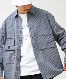 GLOSTER | 【ギアディテール】チェック フィッシングシャツ(シャツ/ブラウス)