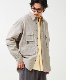 GLOSTER | 【ギアディテール】チェック フィッシングシャツ(シャツ/ブラウス)
