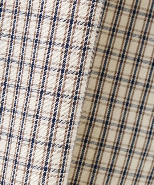 GLOSTER（グロスター）の「【ギアディテール】チェック フィッシングシャツ（シャツ/ブラウス・メンズ・ブラック系その他/ブルー系その他/ベージュ系その他・S/M/L）」の9枚目の写真