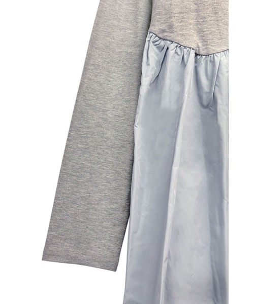 HONEY MI HONEY（ハニーミーハニー）の「taffeta frill long t-shirt（Tシャツ/カットソー・レディース・グレー/ブラック/ピンク/ホワイト・FREE）」の14枚目の写真