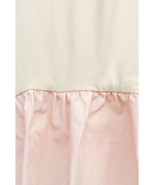 HONEY MI HONEY（ハニーミーハニー）の「taffeta frill long t-shirt（Tシャツ/カットソー・レディース・グレー/ブラック/ピンク/ホワイト・FREE）」の16枚目の写真