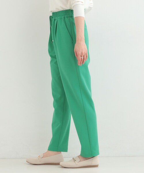 SHOO・LA・RUE(シューラルー)の「【SS-LL/洗濯後しわになりにくい】スマートに見えるイージーテーパードパンツ(その他パンツ・レディース・ブラック/ライトベージュ/ベビーピンク/グリーン/ネイビー・10/03/04/02/01)」の11枚目の写真