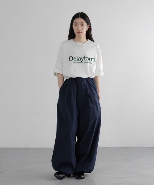 LOWRYS FARM(ローリーズファーム)の「SETUP可能【LFM(U)】DRYMIXタックバルーンパンツ 658954(デニムパンツ・メンズ・ブラック/ネイビー/ベージュ/チャコールグレー・LARGE/MEDIUM)」の17枚目の写真
