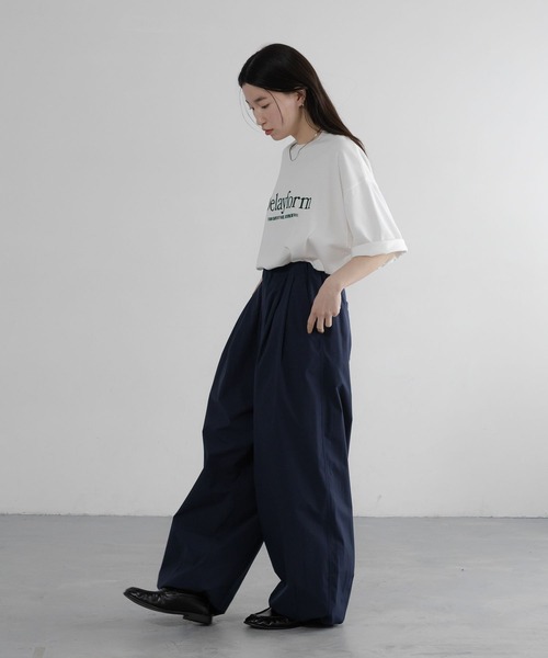 LOWRYS FARM(ローリーズファーム)の「SETUP可能【LFM(U)】DRYMIXタックバルーンパンツ 658954(デニムパンツ・メンズ・ブラック/ネイビー/ベージュ/チャコールグレー・LARGE/MEDIUM)」の18枚目の写真