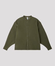 【CFCL】TC SOFT HYPHA STAND COLLAR LONG SLEEVE SHIRT