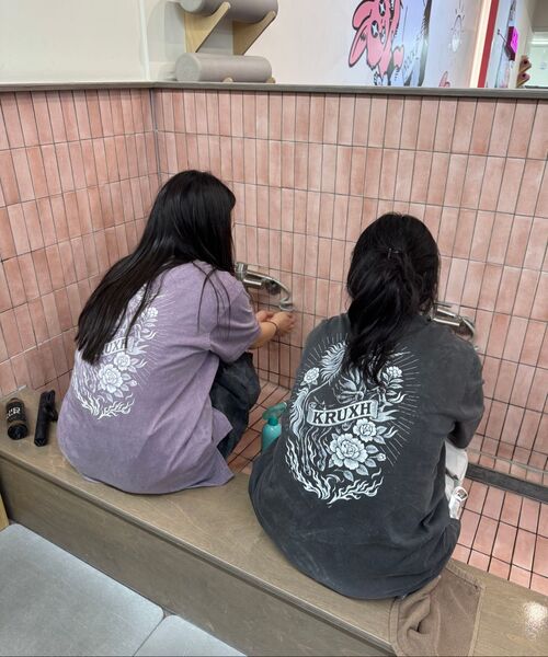 KRUXH(クルクス)の「ユニコーンピグメントTシャツチャコール(Tシャツ/カットソー・レディース・その他・1/2)」の9枚目の写真
