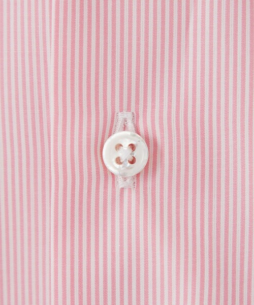 SOVEREIGN(ソブリン)の「ALUMO/ピンク キャンディストライプ ワイドカラーシャツ(シャツ/ブラウス・メンズ・ライトピンク・41cm/40cm)」の13枚目の写真