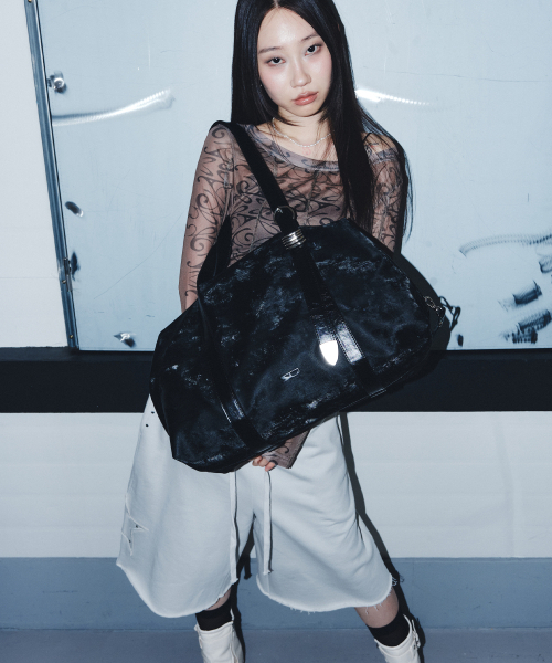 SQUARE LINE（スクエアライン）の「KAIA カイア_ ブラック（ショルダーバッグ・レディース・ブラック・FREE）」の3枚目の写真
