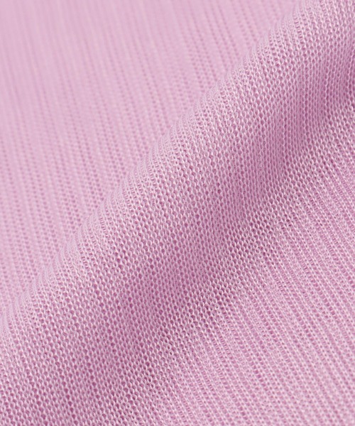 MARCOMONDE(マルコモンド)の「【MARCOMONDE / マルコモンド】sheer ribbed high socks(ソックス/靴下・レディース・ピンク/レッド/ブラウン/イエロー・FREE)」の8枚目の写真