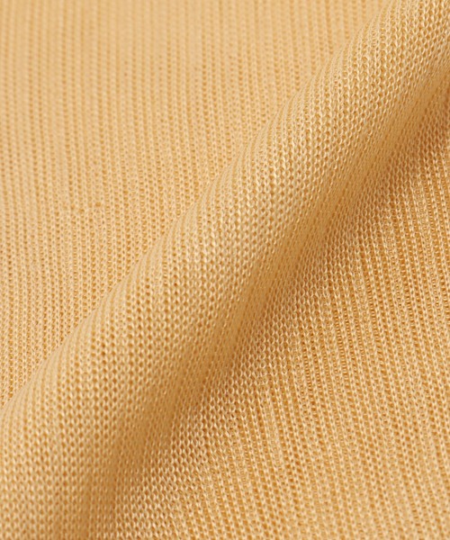 MARCOMONDE(マルコモンド)の「【MARCOMONDE / マルコモンド】sheer ribbed high socks(ソックス/靴下・レディース・ピンク/レッド/ブラウン/イエロー・FREE)」の9枚目の写真