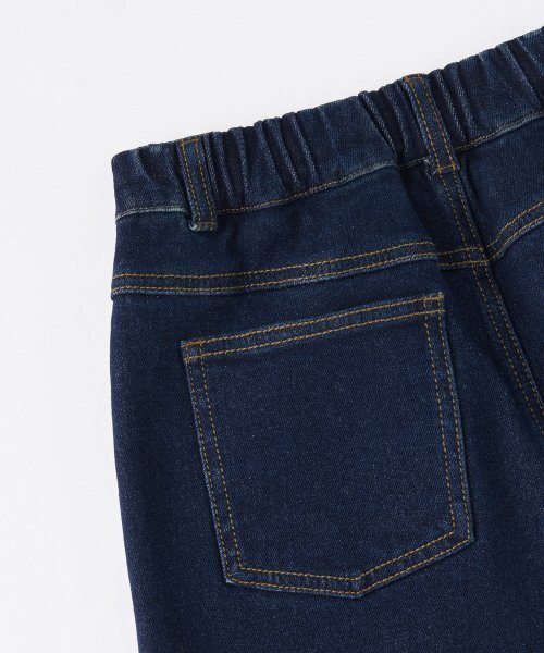 MUSINSA STANDARD KIDS（ムシンサスタンダードキッズ）の「起毛ワイドデニムパンツ [ディープインディゴ]（デニムパンツ・レディース・その他・100/110/120/130/140/150/160）」の7枚目の写真
