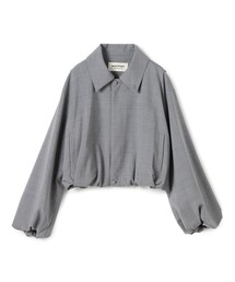 MACPHEE | ストレッチトロピカル ショートブルゾン(ブルゾン)