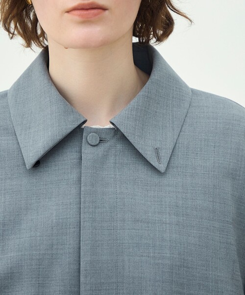 MACPHEE(マカフィー)の「ストレッチトロピカル ショートブルゾン(ブルゾン・レディース・グレー・36)」の8枚目の写真