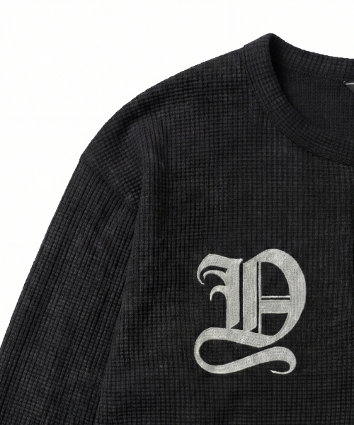 IDWS(アイドンワナセル)の「Shape Henley Neck Long Sleeve Black(Tシャツ/カットソー・レディース・その他・1/2/0)」の14枚目の写真
