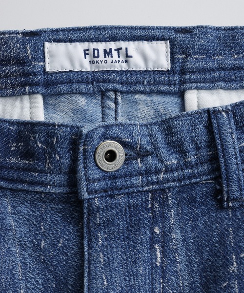 FDMTL（ファンダメンタル）の「FDMTL/ファンダメンタル/BORO JACQUARD CARGO PANTS 3YR WASH（デニムパンツ・メンズ・インディゴブルー・32/30/28）」の3枚目の写真