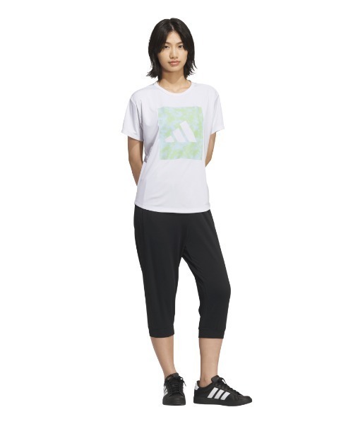 adidas（アディダス）の「アディダス adidas マストハブニットTero 3/4丈パンツ（その他パンツ・レディース・ネイビー/ブラック・S/M/L/XL）」の8枚目の写真