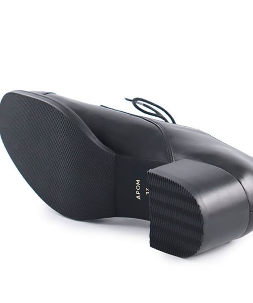 enchanted（エンチャンテッド）の「APOM キャップトゥレースアップシューズ（ドレスシューズ・レディース・ダークブラウン/ブラック・35/36/37/38/39/40/41/42）」の6枚目の写真