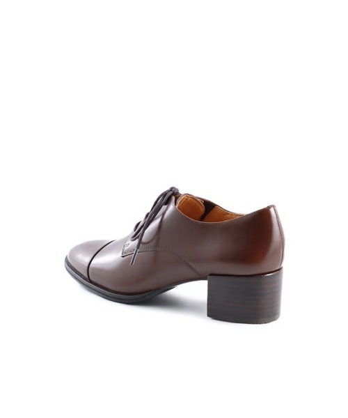 enchanted（エンチャンテッド）の「APOM キャップトゥレースアップシューズ（ドレスシューズ・レディース・ダークブラウン/ブラック・35/36/37/38/39/40/41/42）」の10枚目の写真