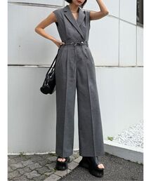 MURUA | メッシュロンパース(つなぎ/オールインワン)