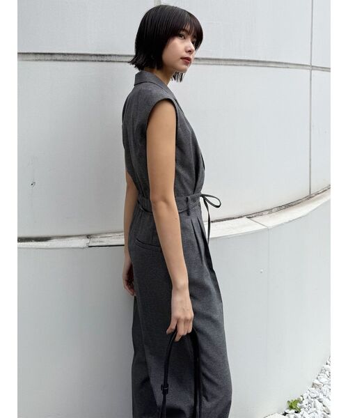 MURUA（ムルーア）の「メッシュロンパース（つなぎ/オールインワン・レディース・ブラウン/グレー/ブラック・1/2）」の15枚目の写真