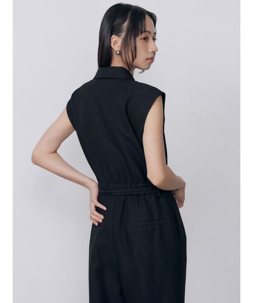 MURUA（ムルーア）の「メッシュロンパース　夏服（つなぎ/オールインワン・レディース・ブラウン/グレー/ブラック・1/2）」の21枚目の写真