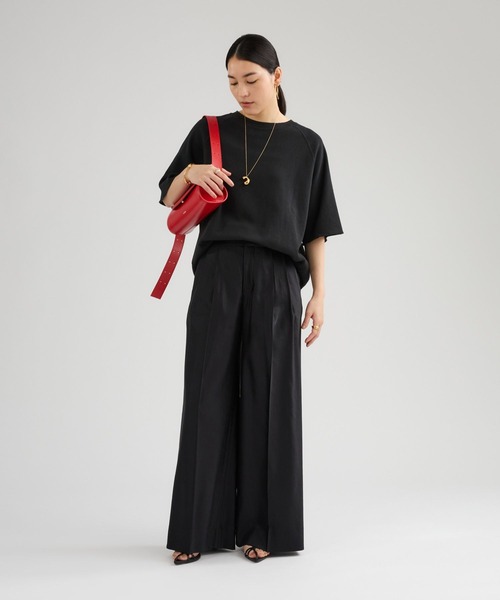 Chaos（カオス）の「Chaos(カオス)/ ◇REMI RELIEF◇別注ラグランヘンリーTシャツ（Tシャツ/カットソー・レディース・スミクロ/ホワイト・FREE）」の13枚目の写真