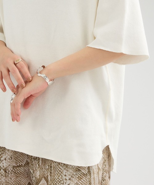 Chaos（カオス）の「Chaos(カオス)/ ◇REMI RELIEF◇別注ラグランヘンリーTシャツ（Tシャツ/カットソー・レディース・スミクロ/ホワイト・FREE）」の17枚目の写真