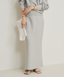 plage | VIS/PL スムース ロングスカート(スカート)