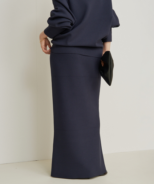 plage（プラージュ）の「VIS/PL スムース ロングスカート（スカート・レディース・ブルー/グレー/ネイビー・36/38）」の20枚目の写真
