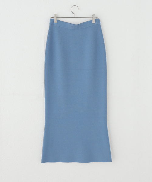 plage（プラージュ）の「VIS/PL スムース ロングスカート（スカート・レディース・ブルー/グレー/ネイビー・36/38）」の22枚目の写真