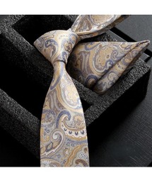 Sakka（サッカ）の「ペイズリーネクタイ＆Pチーフ付き（ネクタイ）」
