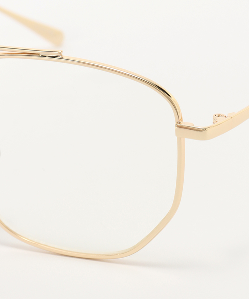 NOEYEDIA（ノーアイディア）の「【NOEYEDIA/ノーアイディア】NE-470：メガネ（メガネ・レディース・シルバー/ゴールド・FREE）」の5枚目の写真